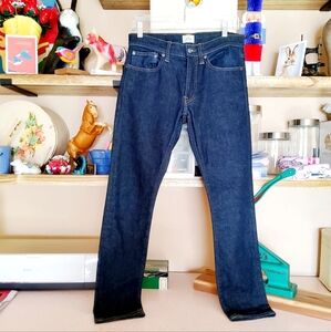 J Crew 250 Skinny 30/30 Dark Rinse Jeans Like New Wardrobe Essential